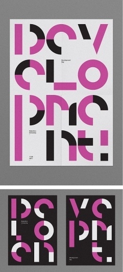 Buamai - Prints And Posters / Oscar Pastarus Http://oscarpastarus.com/work/development-day/ #graphic #typography
