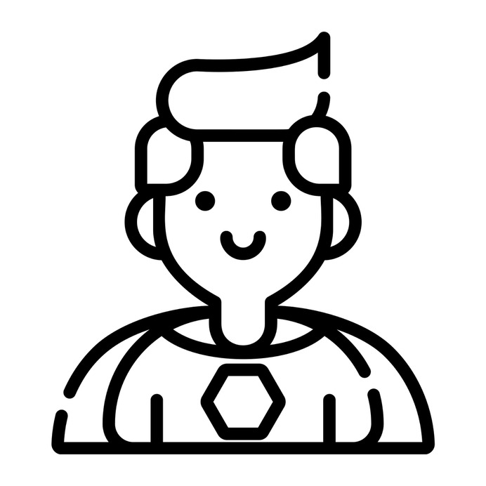 See more icon inspiration related to hero, superhero, boy, superpowers, fictional character, user, avatar, man, person and people on Flaticon.