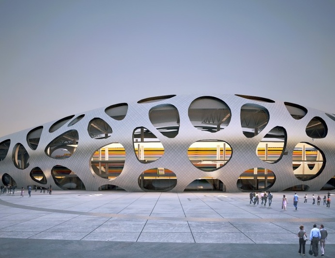 Borisov Football Stadium / OFIS Architects