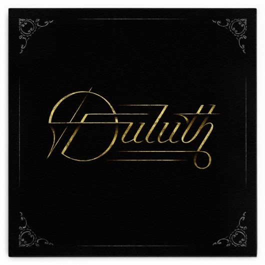 Duluth – album artwork | Coffee made me do it #type #lettering