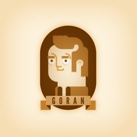 Goran's Colorful Illustrations | Colorcubic #illustration #portrait #gorans