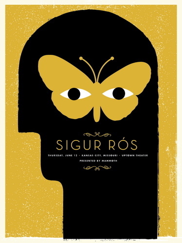 Sigur Ros Concert Poster by Vahalla Studios #design #poster