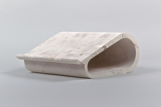 Wooden Laptop Stand on the Behance Network #laptop #stand #wooden