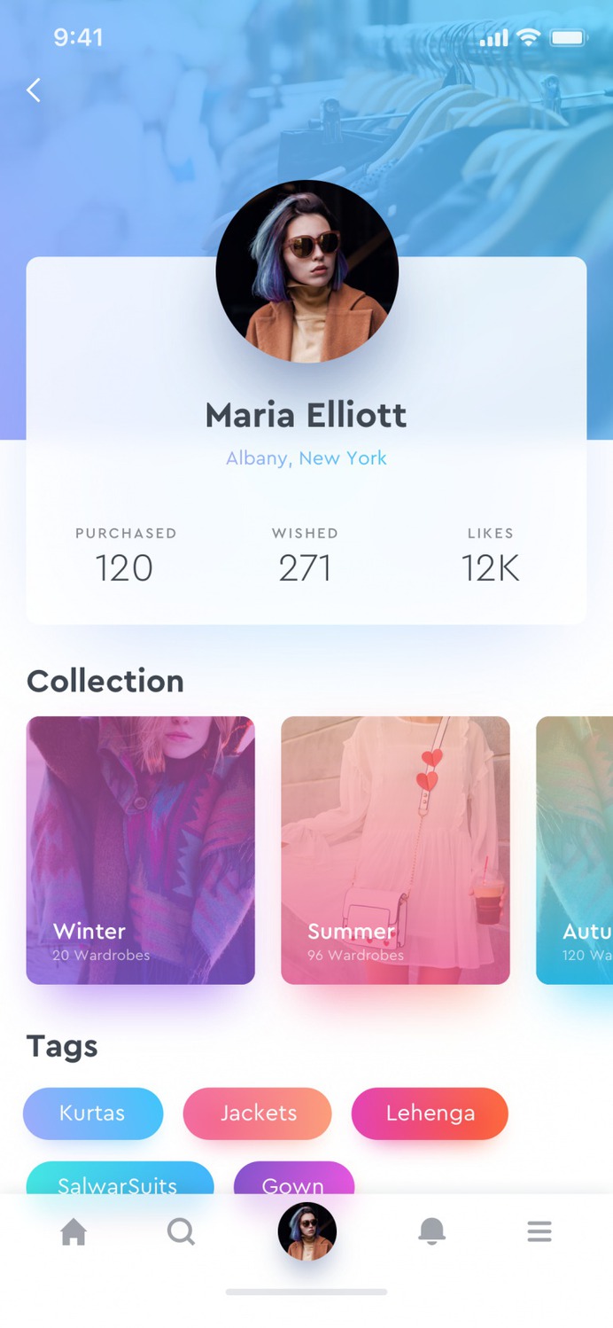 Fashion Profile Concept by vijay verma
