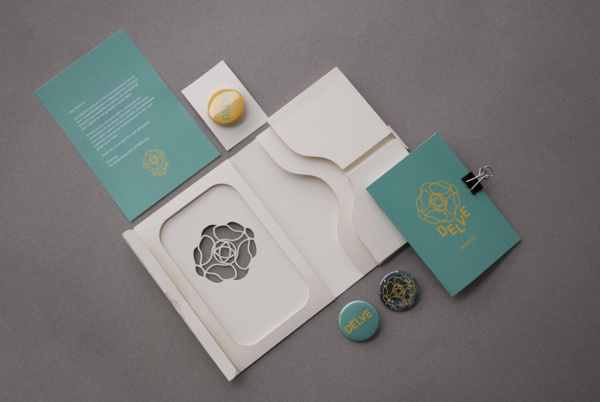 Post-Show Package - Delve '13 on Behance #finishing #layout