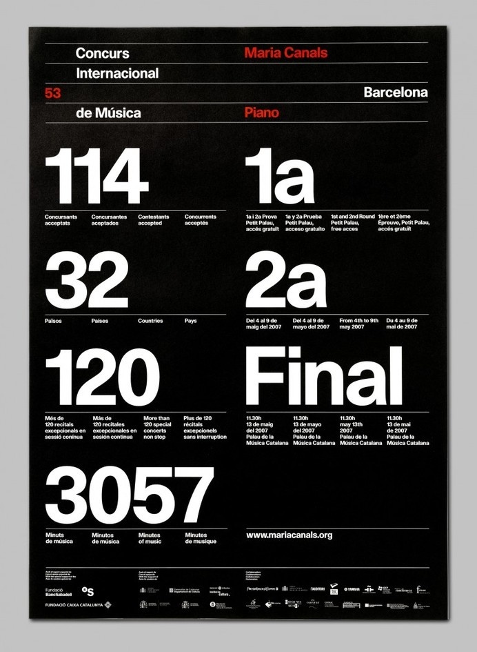 Maria Canals International Piano Competition | Astrid Stavro Studio #poster