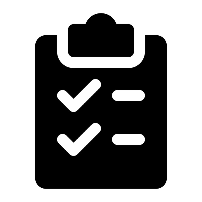 See more icon inspiration related to list, checklist, paper, check mark, shopping list, checking, business and finance, commerce and shopping and interface on Flaticon.