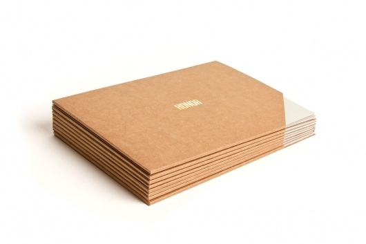 Honor Autumn/Winter 2011 | RoAndCo Studio #type #gold #emboss