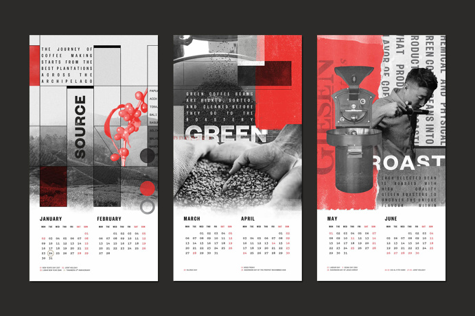 Tanamera Coffee 2017 Calendar • StudioSkato