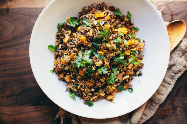 Recipe: Moroccan Wild Rice Butternut Squash Salad Kinfolk #food