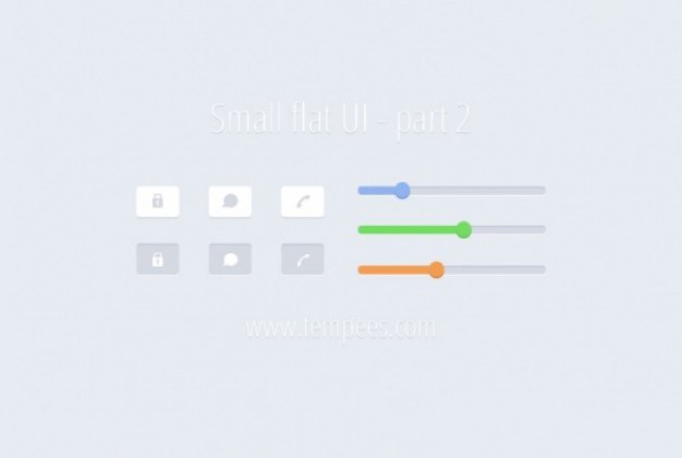 Small flat ui kit psd material Free Psd. See more inspiration related to Flat, Ui, Psd, Simple, Material, Ui kit, Horizontal, Kit and Small on Freepik.