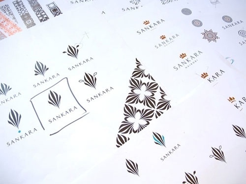 Zebra-inspired | Logo Design Love #logo #sankara #glazer #process
