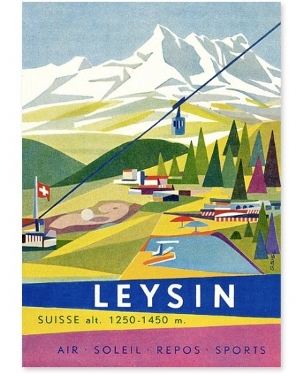 grain edit · Art of the Luggage Label #illustration #color
