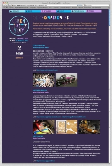 Creativity Day #events #twintip #website #web #italy