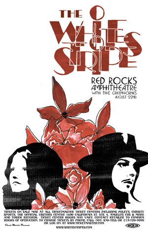 The White Stripes - Gig Poster