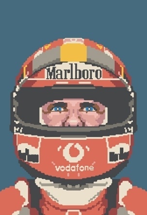 Siggi Eggertsson | Athletes #athletes #helmet #grid #illustration #siggi #eggertsson