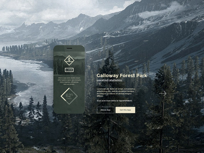 EVER WONDER™ // LAND #mountains #ocean #forest #web #branding #texture #logo #vector #icon #icons #icon set