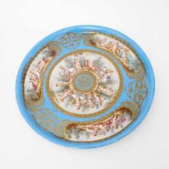 FRANCE, ceremonial plate, 19. Century #porcelain