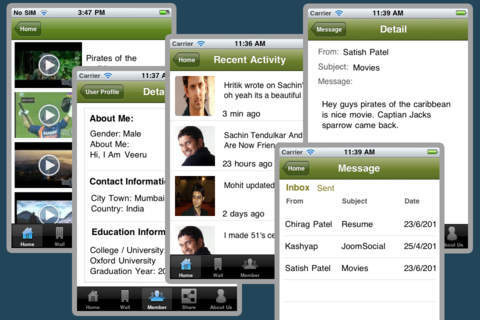M-social It is a social networking application provides the functionality to stay in touch with your friends and family. Share photos and v #application #mobile #m #social