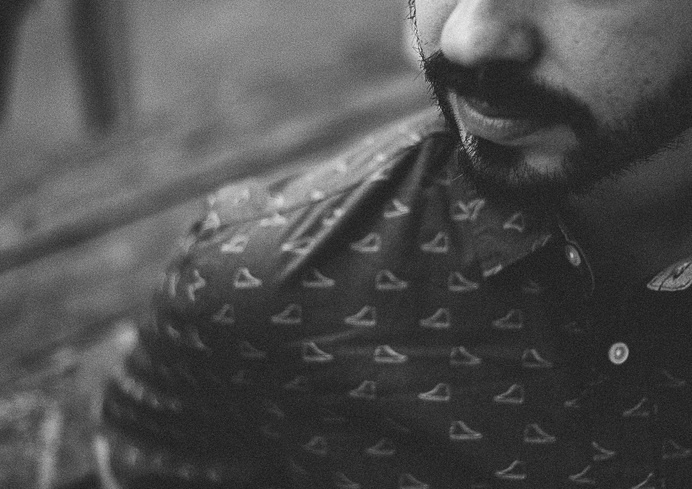 Candid portraits, sooty B&W filters.