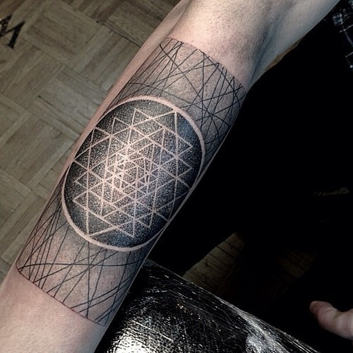 tattoo, tattoos, tatts, geometric tattoo, and tattoo ink image inspiration  on Designspiration
