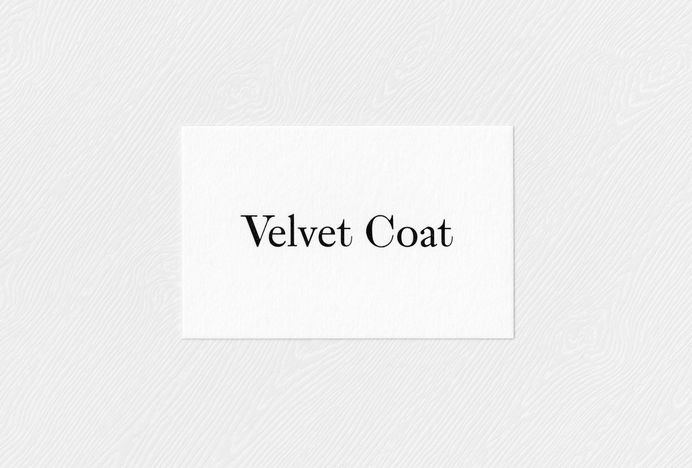 Picture of 8 designed by Kiku Obata & Company for the project Velvet Coat. Published on the Visual Journal in date 2 August 2017