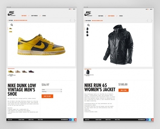 Nike Sportswear - Work - Instrument #store #nike #web