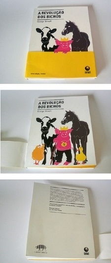 animal farm - george orwell 2 | Flickr - Photo Sharing! #crown #horse #design #book #cow #pig #cover #duck #chicken #farm #orwell #animal