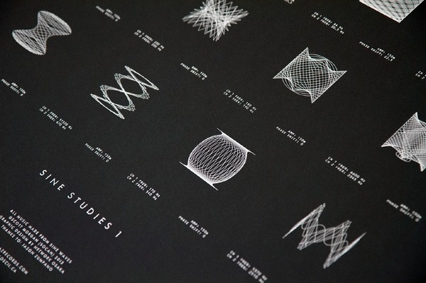 Loscil: Sine Studies 1 Art & Design by D. Kim #sine #design #kim #loscil #art #studies