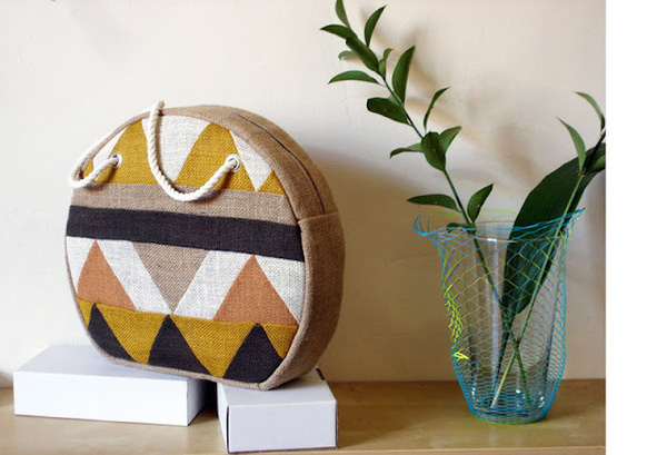 la casita de wendy #accesories #pattern #ethno #triangle #fashion #bag