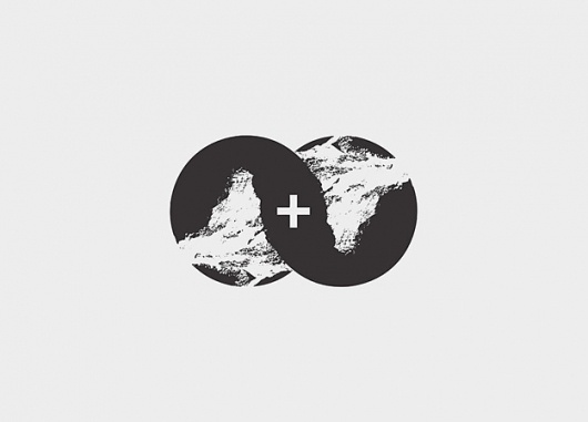 The Peak of Poster Design - Duane Dalton #logo #alps #swiss
