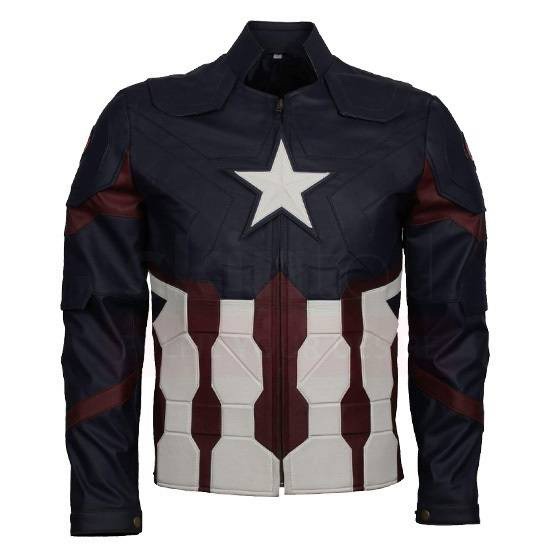 Captain America Winter Soldier Leather Jacket