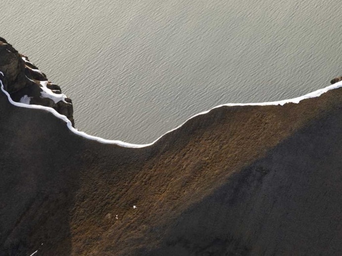 Ridge Over Isfjorden, Norway