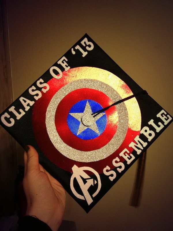 Awesome Graduation Cap Decoration Ideas #decor #school #student #graduate