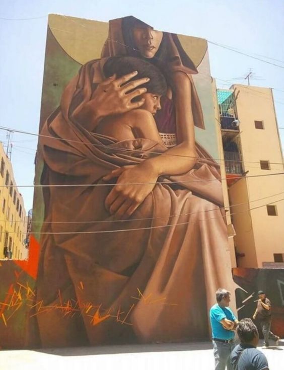 Street Art by Secreto Rebollo, located in Mexico City, Mexico