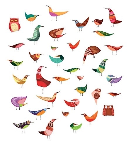 FFFFOUND! | birdies.jpg (image) #illustration