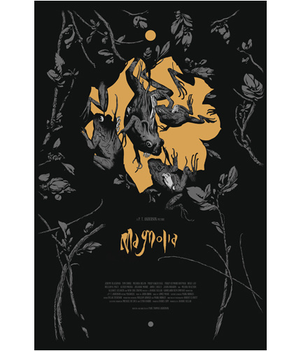 Magnolia Movie Poster by Joao Ruas #ruas #silkscreen #print #joao #illustration #poster