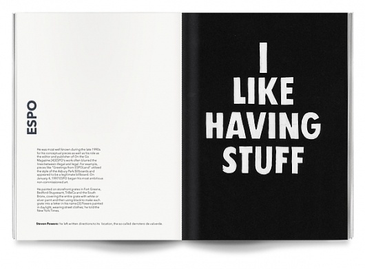Magazine and Editorial Graphic Design Inspiration - MagSpreads: Volture Magazine - Flydende Lava Studio #white #black #illustration #magspreads #typography