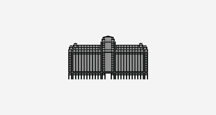 Merchandise Mart Illustration by © mkn-design – Michael Nÿkamp