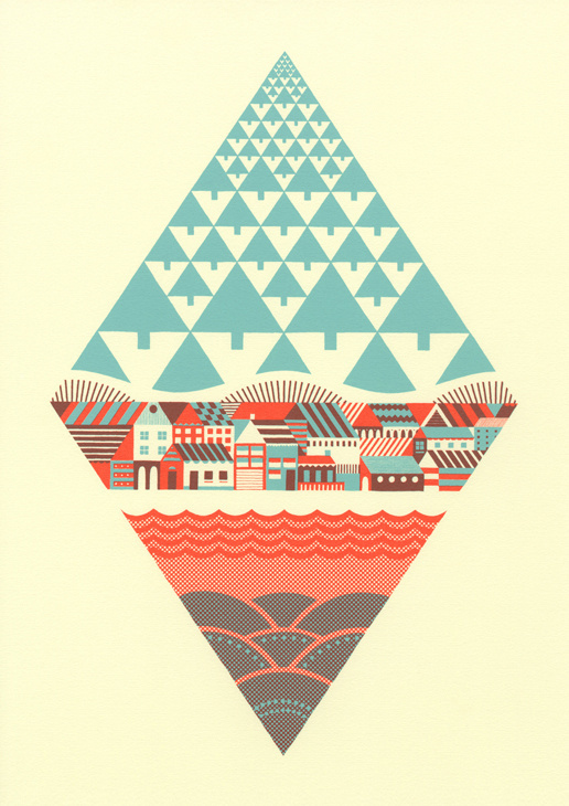 Waterfrontier | Andrew Holder #illustration