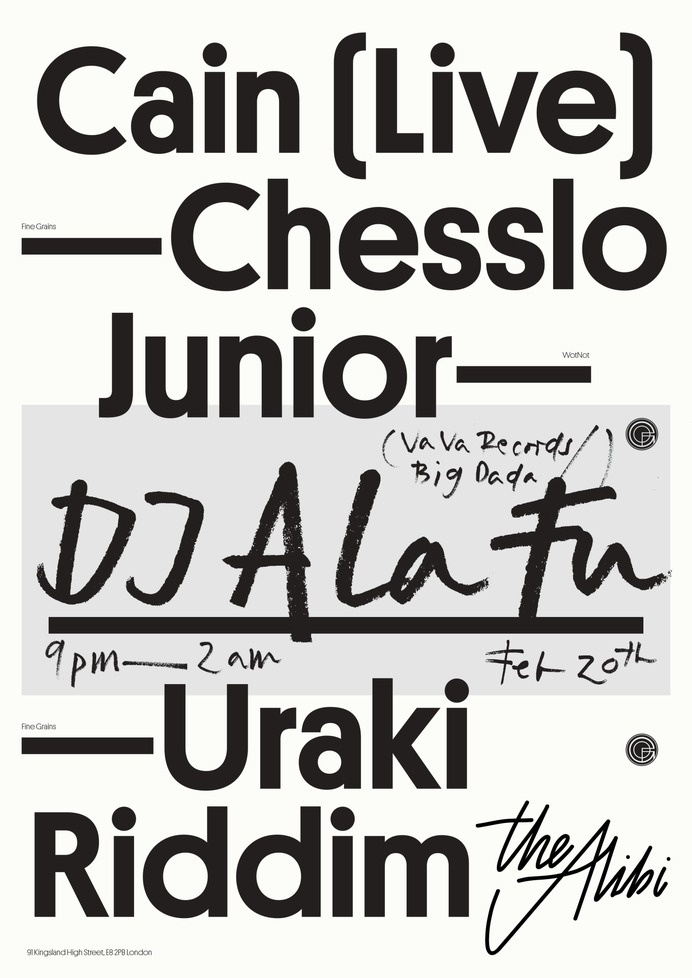 poster, hand type, typography