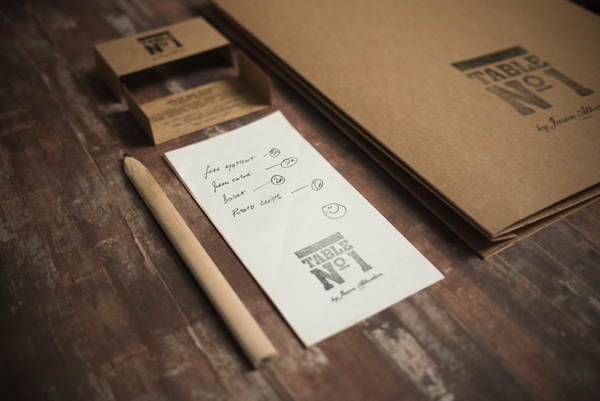 Table Nº1 Identity Materials #catering