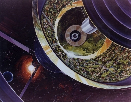 AC76-1089f.jpeg (JPEG Image, 1049x818 pixels) #print #vintage #space #station