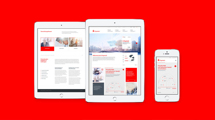 Deutscher Sparkassenverlag (S-Payment) — Südsolutions Website, App, Responsive Design, Layout, Digital, Webdesign