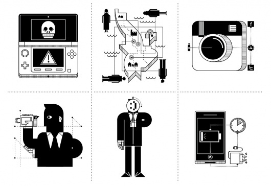 All sizes | WIRED - No Problem | Flickr - Photo Sharing! #nintendo #instagram #vectorial #3ds #illustration #muzzi #wired #editorial #francesco
