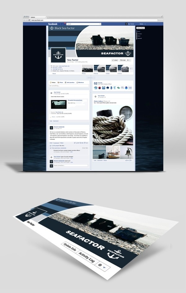 Seafactor on Behance #design #package #corporate #iphone #product #identity #logo #magazine