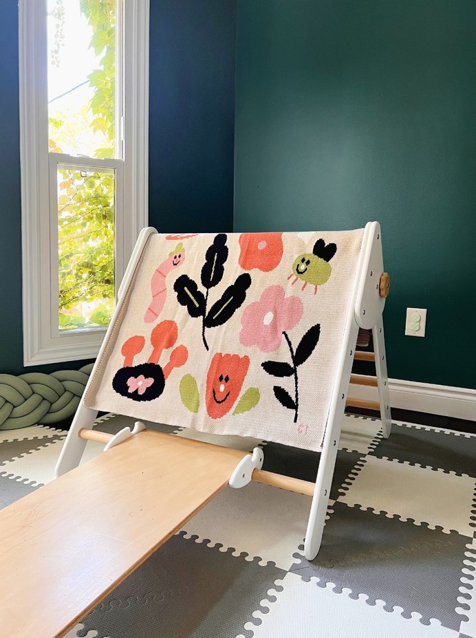 Garden Creatures Mini Blanket