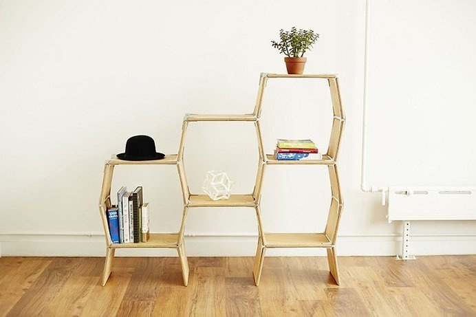 Let your imagination run free with Modos,the durable and eco-friendly DIY furniture that form together with aluminum connectors and plywood #modern #design #product #furniture #industrial