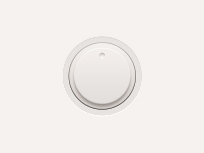 Dribbble - Milky Volume by Matias Gallipoli #controller #knob #white
