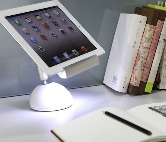 iLight Tablet Stand Lamp #gadget